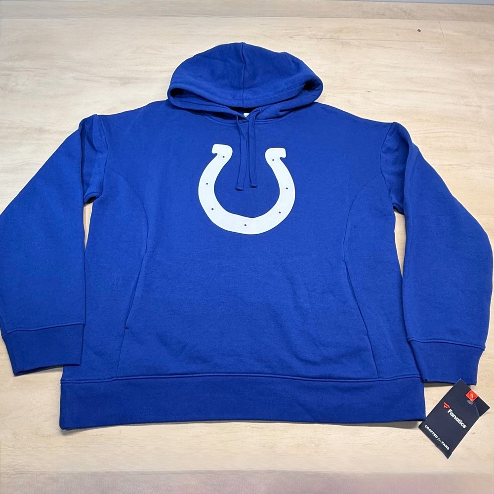 NWT Indianapolis Colts Jonathan Taylor #28 Fanatics‎ Women's V-Neck Hoodie - L